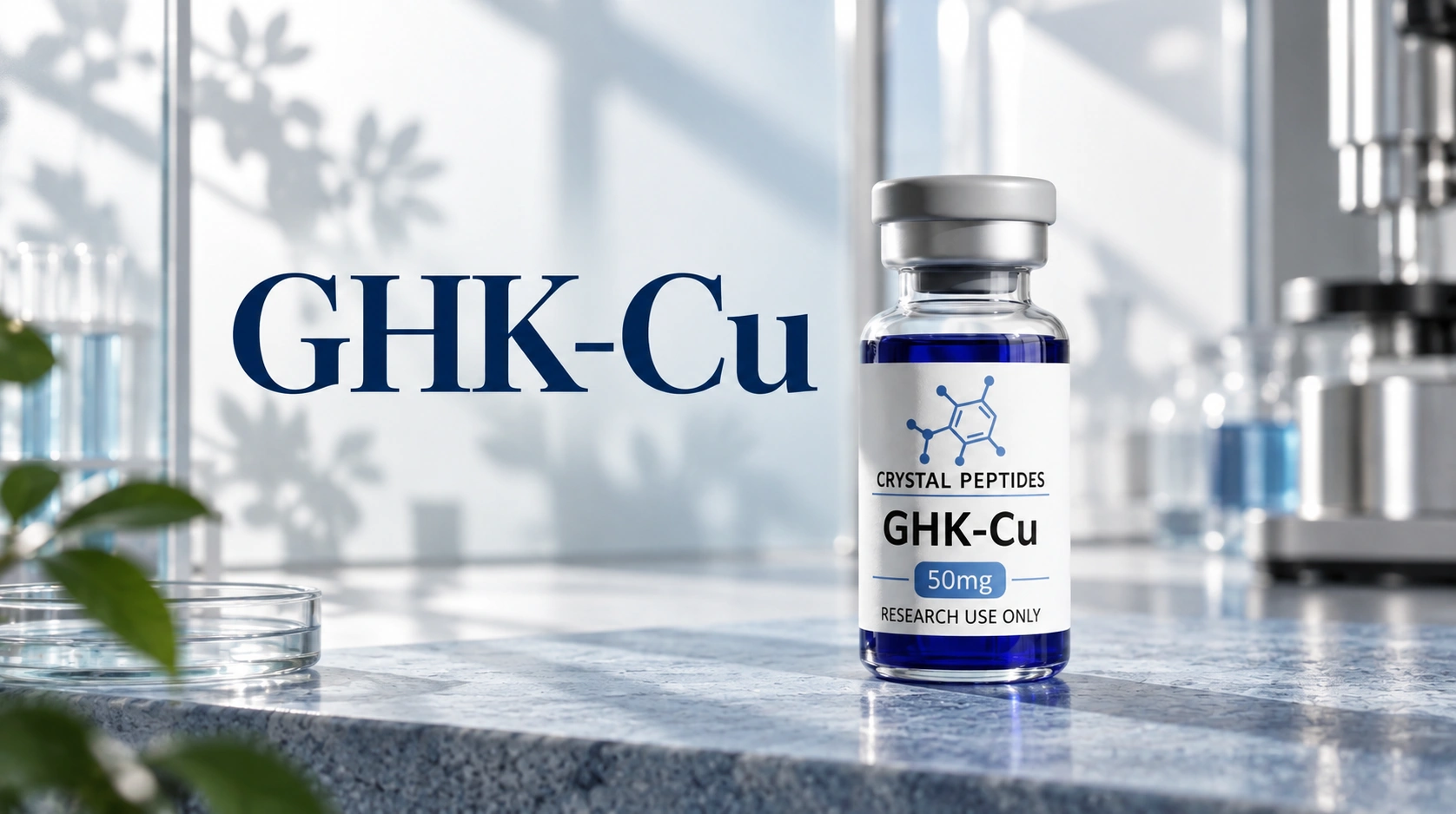 GHK-Cu: kobberpeptidet i forskning i aldring