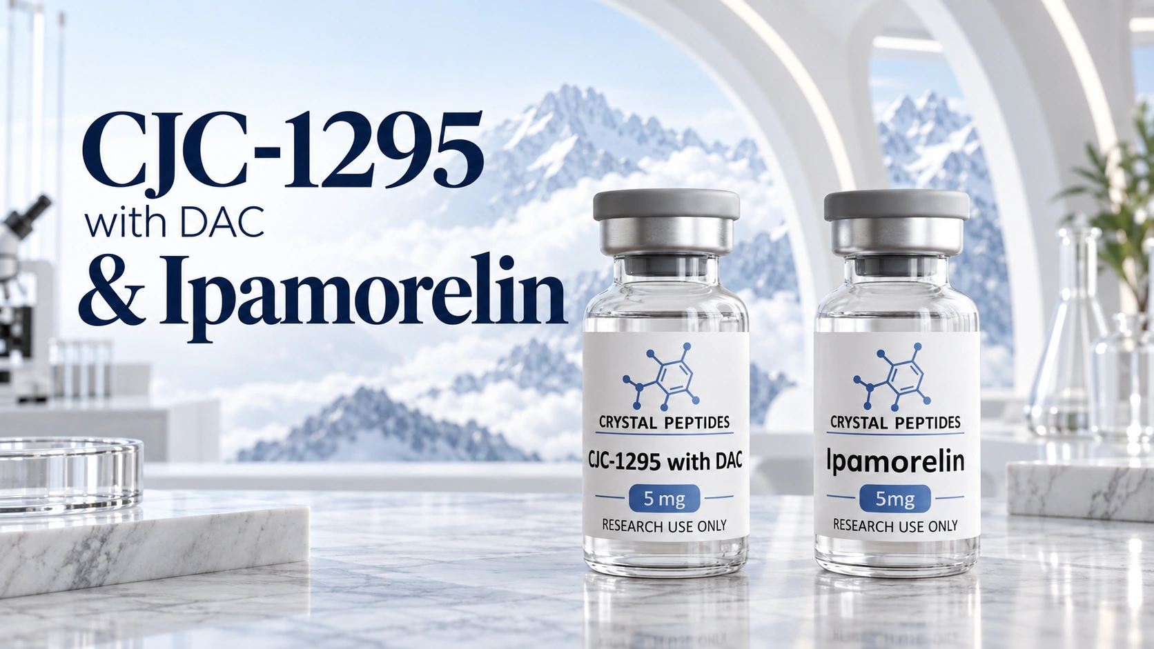 CJC-1295 og Ipamorelin: forskning i væksthormonsekretagoger