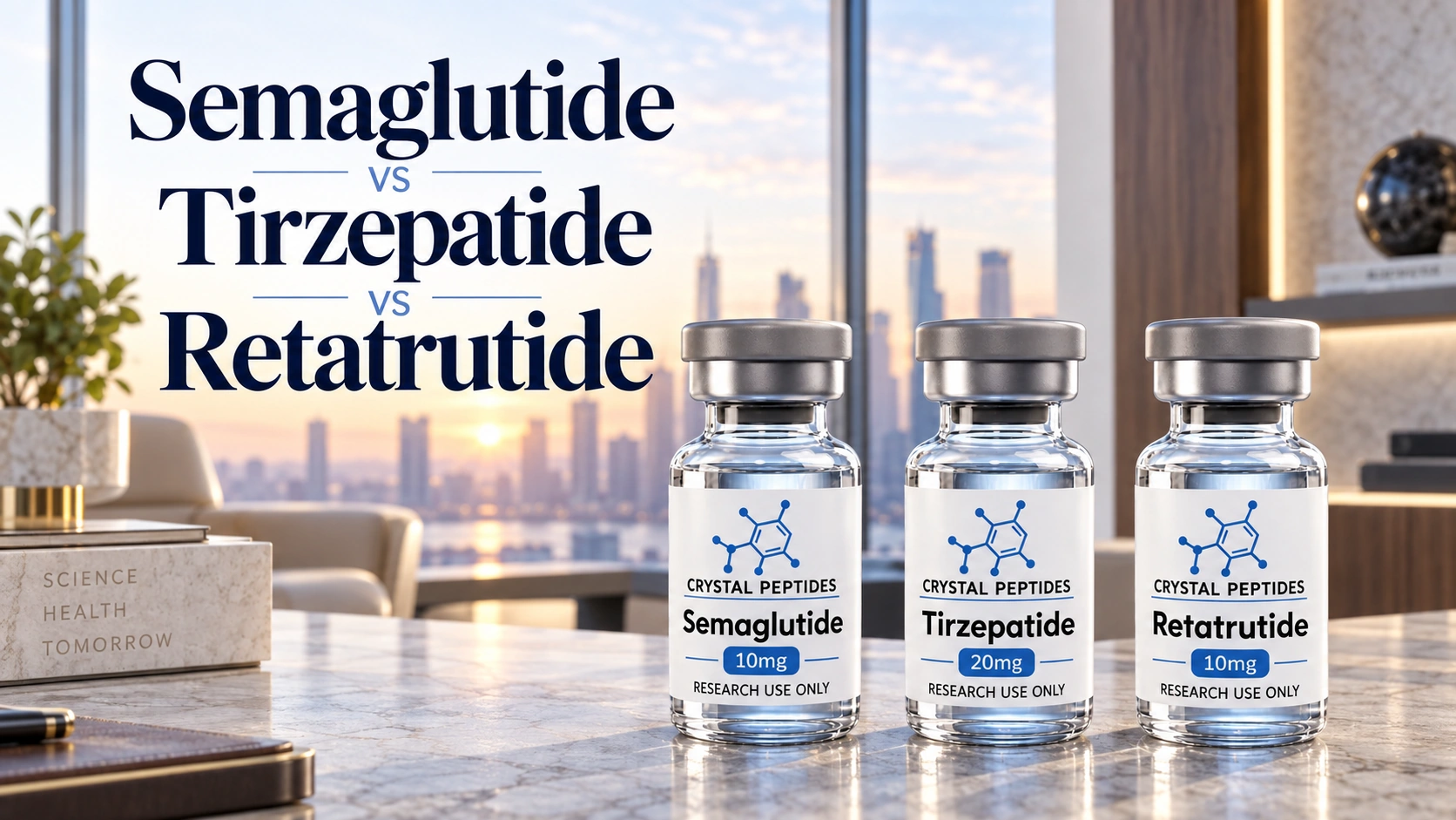 Semaglutid, Tirzepatide og Retatrutide: Enkelt-, dobbelt- og tredobbelt receptoragonisme