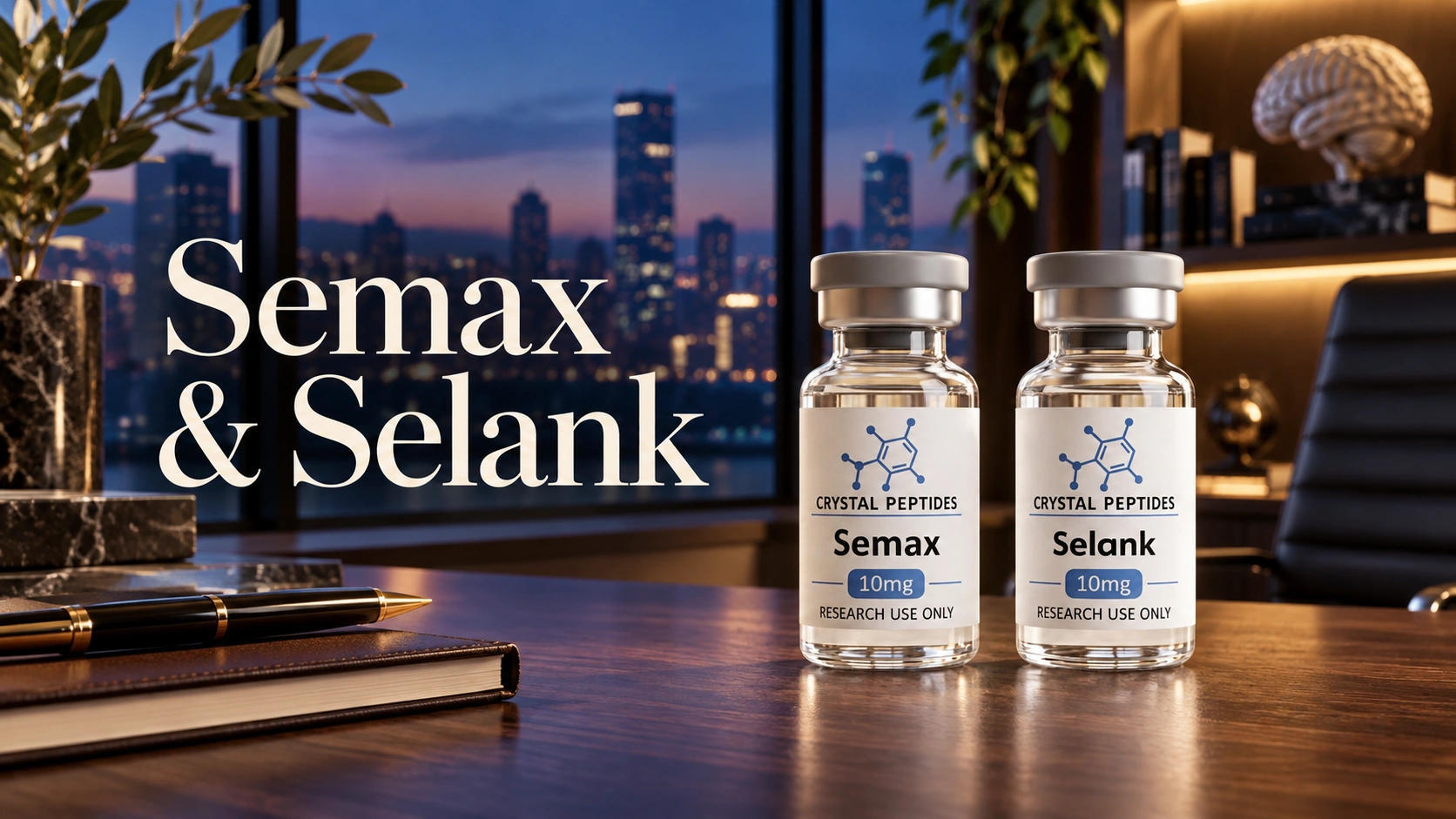 Semax og Selank: forskning i kognitive peptider