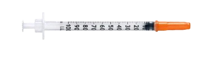 1.0ml (100 enheder) sprøjte