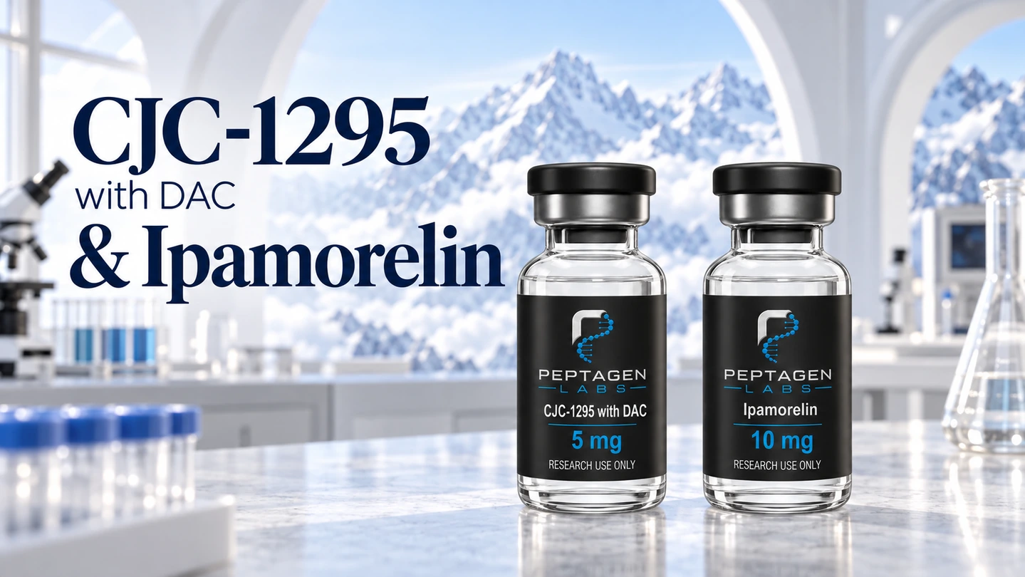 CJC-1295 og Ipamorelin: forskning i væksthormonsekretagoger