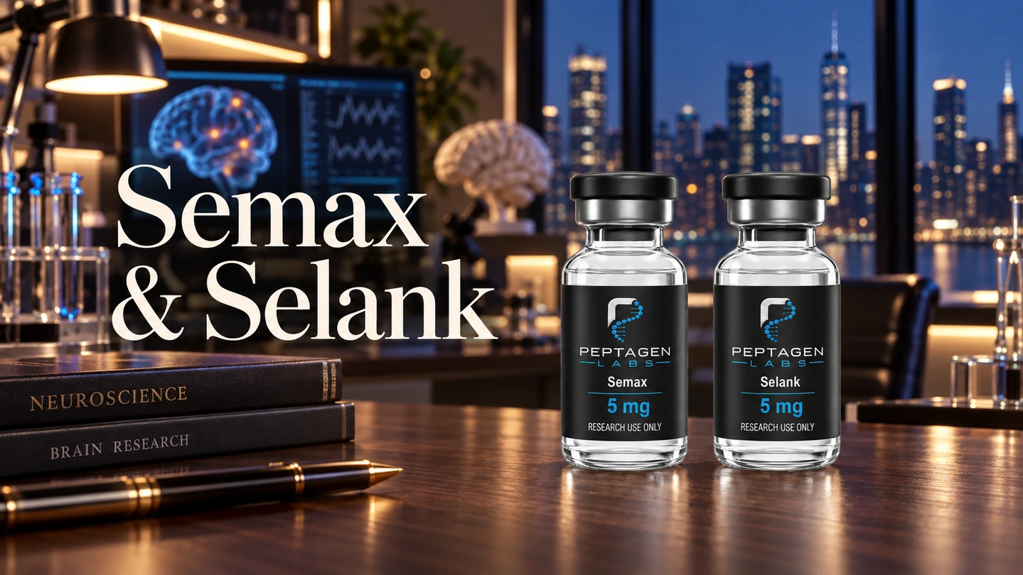 Semax og Selank: forskning i kognitive peptider